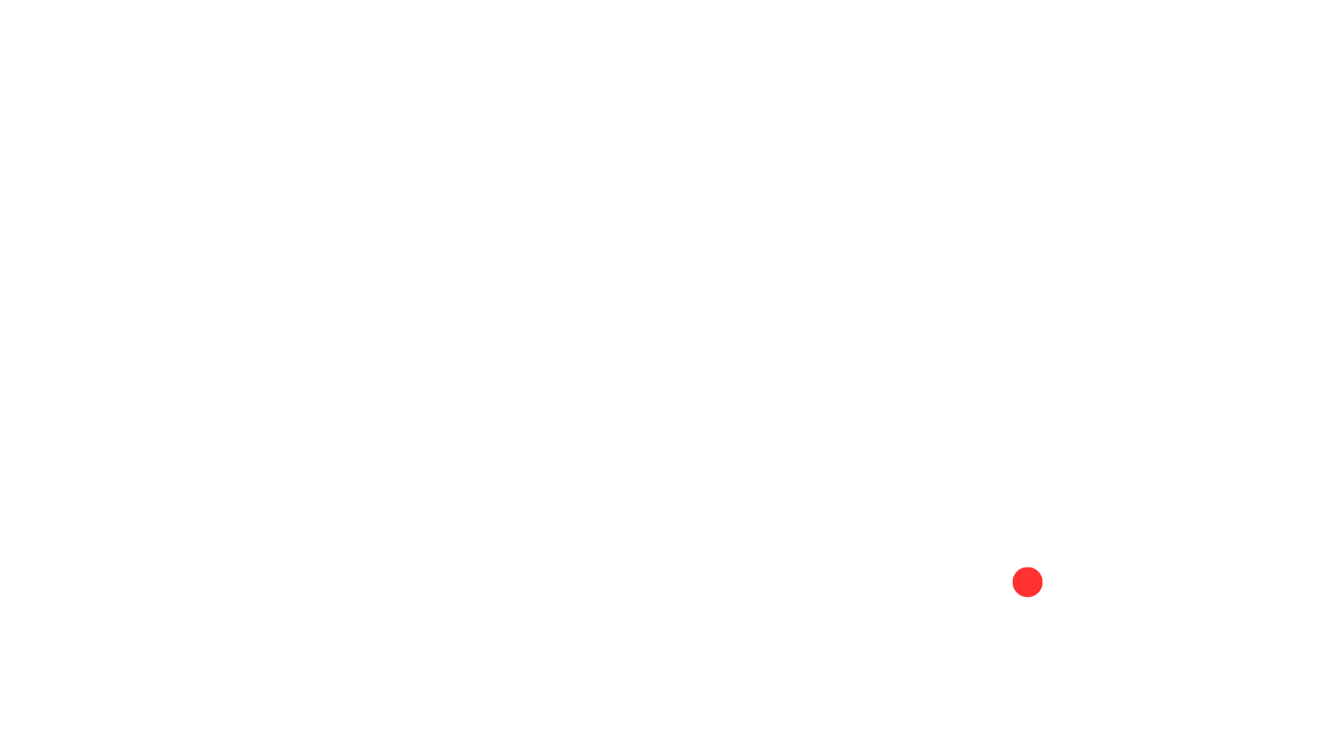 Phylogeny of mammals. Text from top to bottom reads: Rodents, Howler, Baboon, Gibbon, Orangutan, Gorilla, Humans, Chimapnzees, Bonobos. A red dot sites at the node between chimpanzees and bonobos